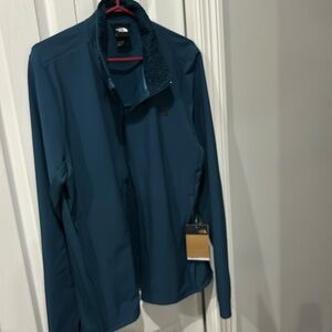 The North Face Men’s large light weight indigo jacket NWT